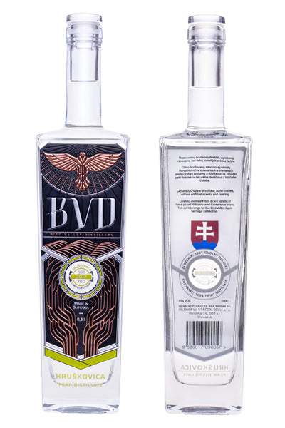 BVD Hruškovica destilát 0,5 l 45%