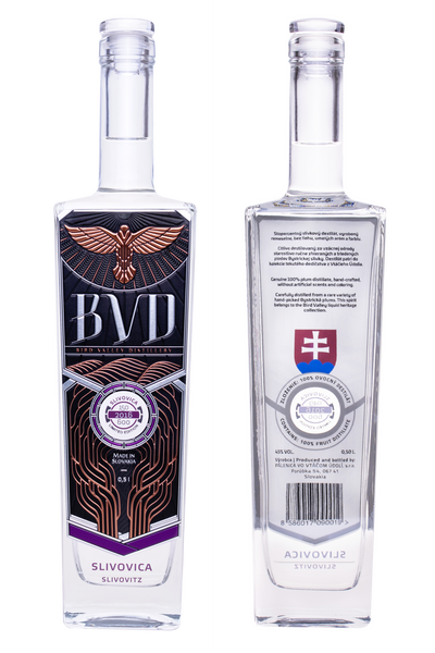 BVD Slivovica destilát 0,5 l 45%